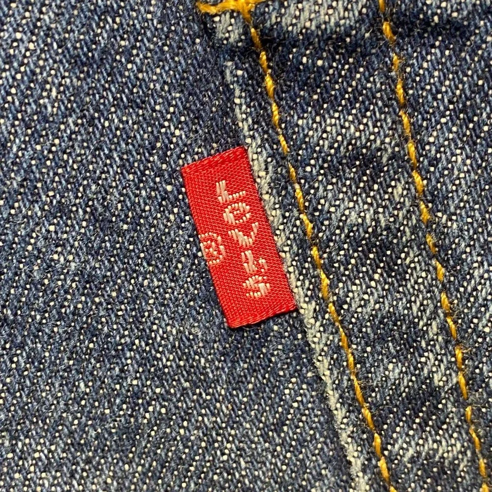 Levis 517 Bootcut Jeans Mens 36x30 Blue Medium Dark Wash Denim Rugged Workwear